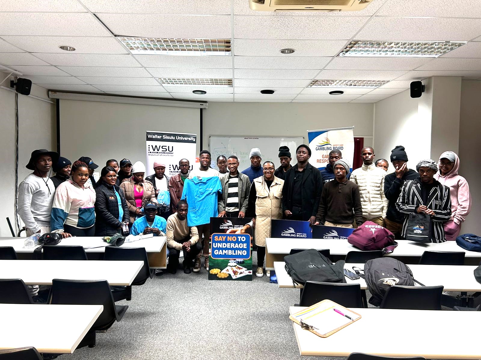 EASTERN CAPE GAMBLING BOARD ENGAGE WSU STUDENTS TO RAISE AWARENESS ON GAMBLING ADDICTION 