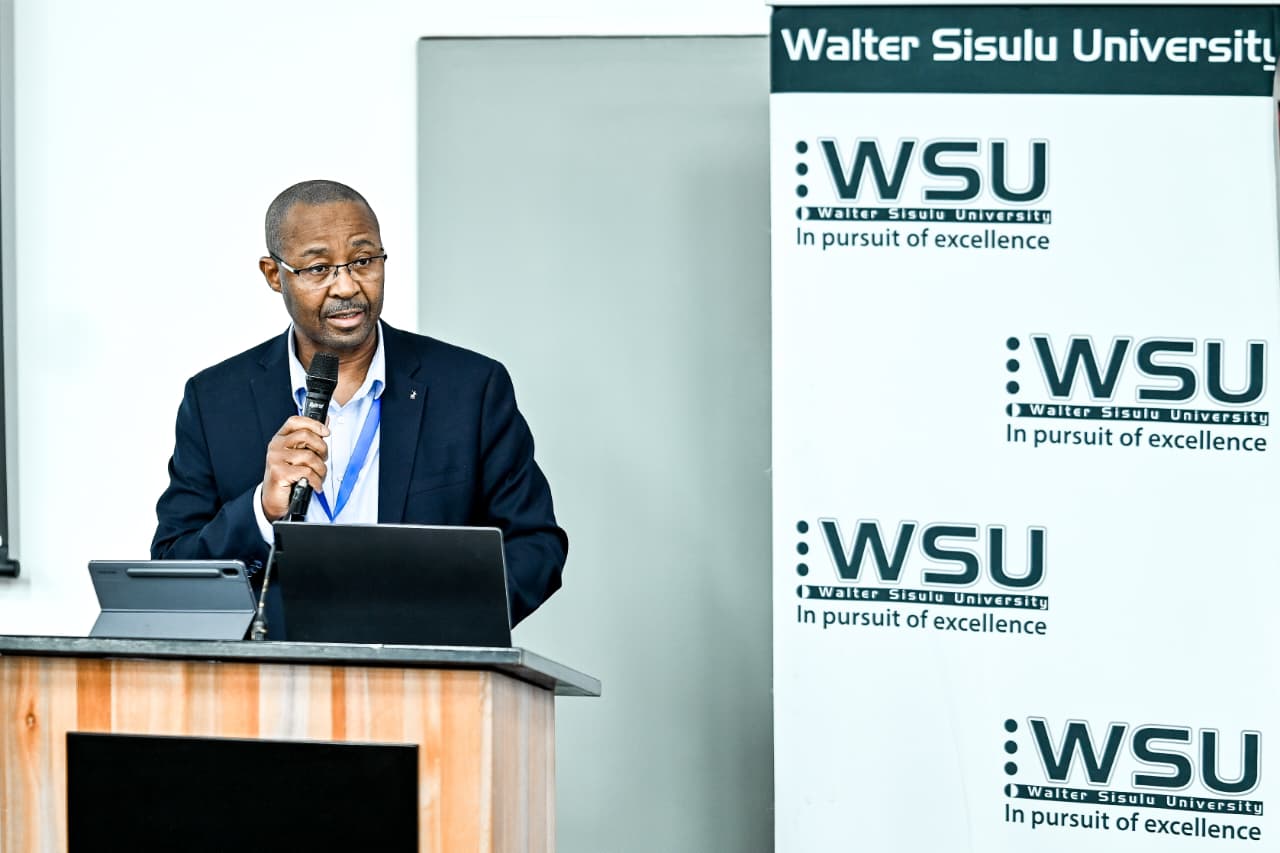 University of Western Cape deputy vice-chancellor, Professor Monwabisi Ralarala, delivering his keynote address at the South African Humanities Deans’ Association (SAHUDA) Conference hosted by Walter Sisulu University in Mthatha LOST IN TRANSLATION: HOW POLICE MISINTERPRETATIONS THREATEN JUSTICE