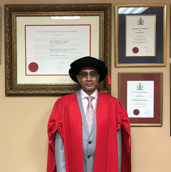PROF MAHARAJ SECURES HISTORIC FIRST C1 NRF RATING FOR WALTER SISULU 2