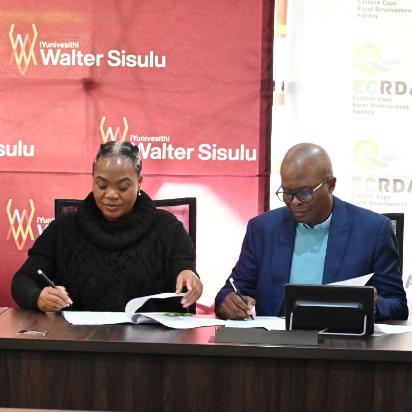 WALTER SISULU & ECRDA PARTNER TO DRIVE RURAL DEVELOPMENT 